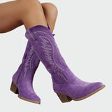 Biserka - Botas Western Bordadas con Elegancia