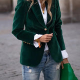 Caterina | Sofisticado Blazer de Terciopelo