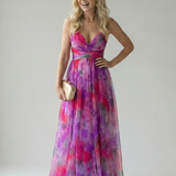 Isel | Vestido Maxi de Suave Tela Envueltos