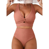 Melanie | Bikini de Pescado de Cintura Alta para un Estilo Veraniego Ideal
