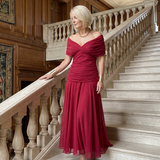 Calen | Off-Shoulder Midi Dress