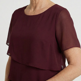 DELACROIX | Vestido Camille de Media Longitud en Tejido Suave