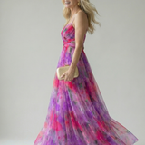 Isel | Vestido Maxi de Suave Tela Envueltos