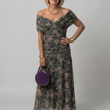 Calen | Off-Shoulder Midi Dress
