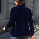 Caterina | Sofisticado Blazer de Terciopelo