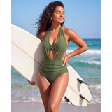Sabine | Bikini de Corte Alto 2 en 1 con Control Abdomen
