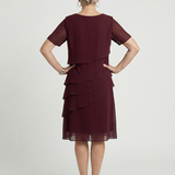 DELACROIX | Vestido Camille de Media Longitud en Tejido Suave