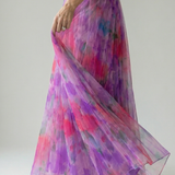 Isel | Vestido Maxi de Suave Tela Envueltos