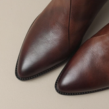 Camila - Botines de Tacón Bajo