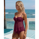Roos | Conjunto de Bikini de Malla Primavera