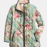 CARYS | Chaqueta Acolchada con Estampado Floral Vintage