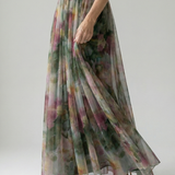 Isel | Vestido Maxi de Suave Tela Envueltos
