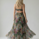 Isel | Vestido Maxi de Suave Tela Envueltos