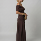 Calen | Off-Shoulder Midi Dress