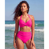 Sabine | Bikini de Corte Alto 2 en 1 con Control Abdomen