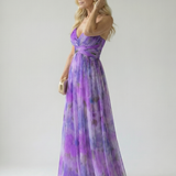 Isel | Vestido Maxi de Suave Tela Envueltos