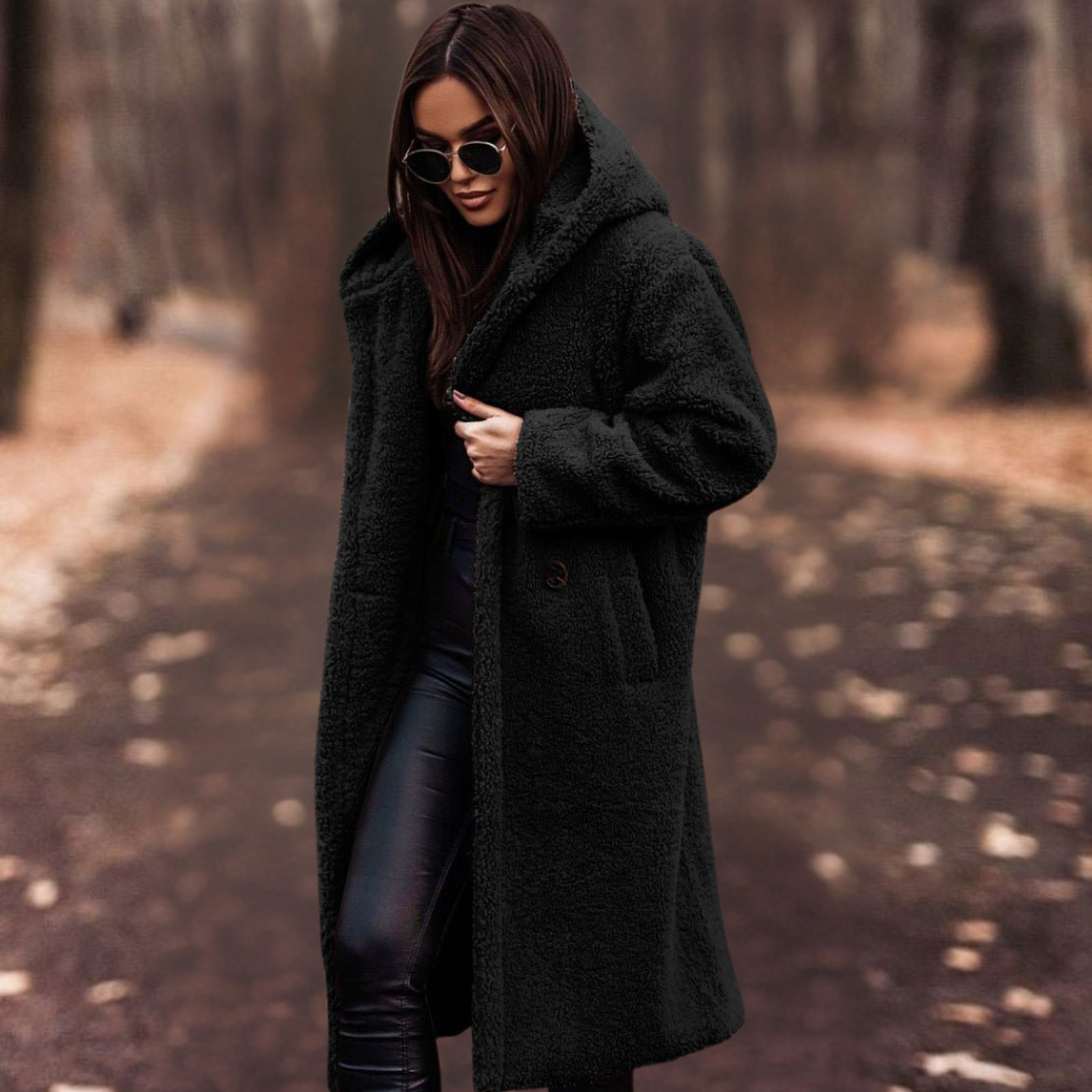 Agnes | Abrigo de Invierno con Capucha para Mujeres