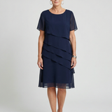 DELACROIX | Vestido Camille de Media Longitud en Tejido Suave