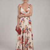 Elarose | Vestido Maxi Sin Mangas con Falda Fluida