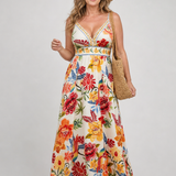 Maribelle | Vestido Midi Imperio Sin Mangas