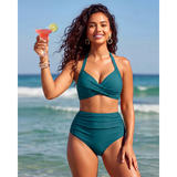 Sabine | Bikini de Corte Alto 2 en 1 con Control Abdomen
