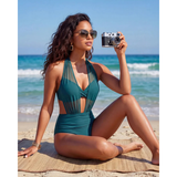 Sabine | Bikini de Corte Alto 2 en 1 con Control Abdomen