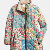 LIORA | Encantadora Chaqueta Acolchada con Estampado Floral