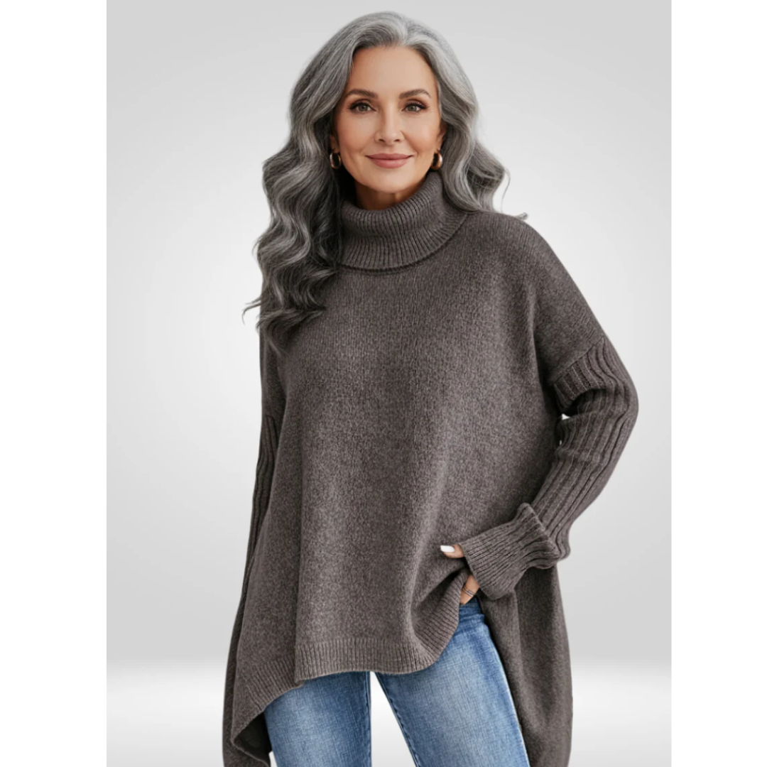 Aliana™ | Suéter de Cuello Alto para Mujeres
