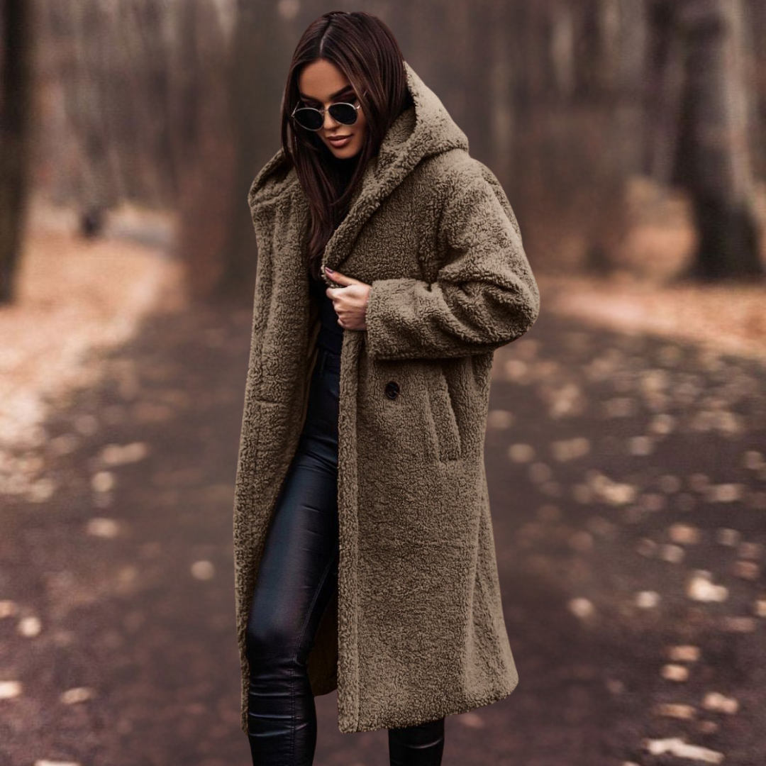 Agnes | Abrigo de Invierno con Capucha para Mujeres