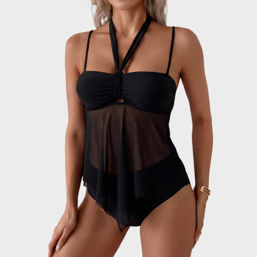 Roos | Conjunto de Bikini de Malla Primavera