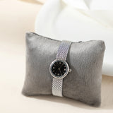 Iris® - Reloj dorado con pulsera trenzada