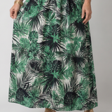 Maravelle | Vestido Midi Sin Mangas con Diseño Floral