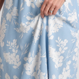 Marion | Vestido Midi de Manga Corta con Diseño Floral