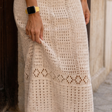 Easem | Vestido Midi de Croché Suave sin Mangas" can be rewritten as:

"Easem | Vestido Midi Sin Mangas de Croché Suave