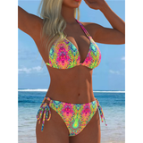 Pien | Neon Graphic Bikini