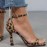 Giulia™ | Tacones Altos con Diseño de Leopardo