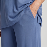 Ramse | Conjunto de Top de Manga Corta Oversized y Pantalones de Pierna Ancha