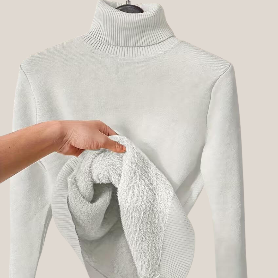 Anneliese | Suéter de Cuello Alto para Mujeres con Aislamiento