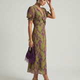 Virel | Vestido Midi Floral Casual