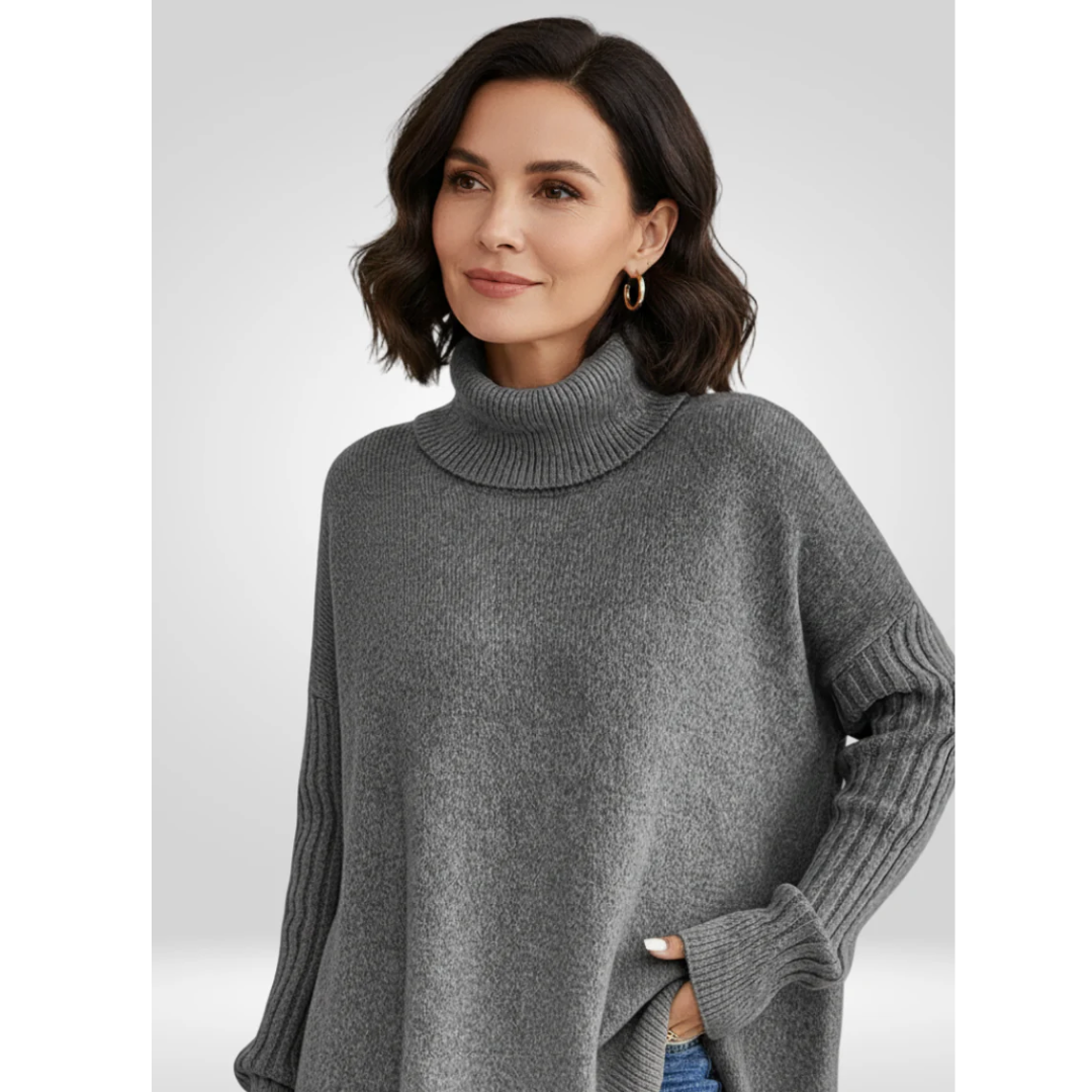 Aliana™ | Suéter de Cuello Alto para Mujeres