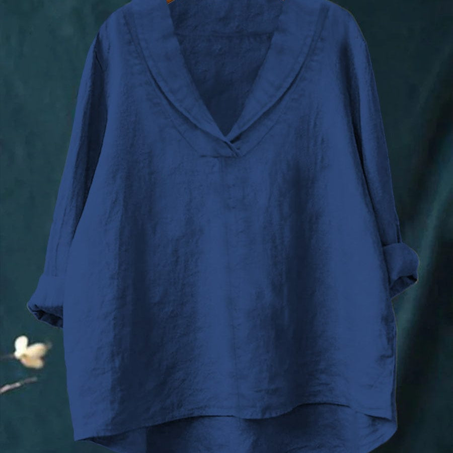 Samantha | Elegante Camisa de Verano en Lino