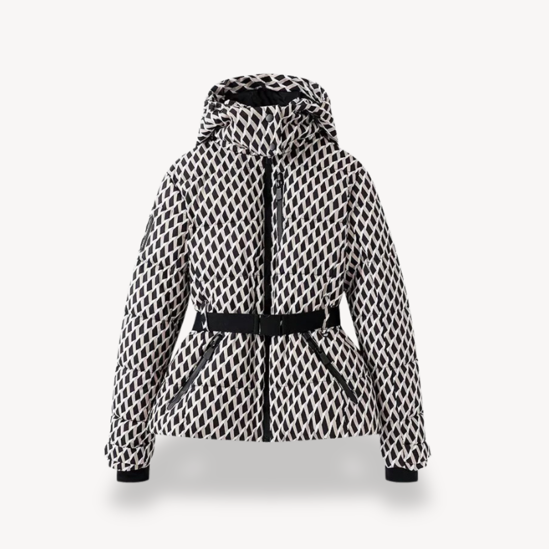 Dalia | Abrigo de Invierno Acolchado con Cinturón