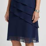 DELACROIX | Vestido Camille de Media Longitud en Tejido Suave