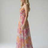 Isel | Vestido Maxi de Suave Tela Envueltos