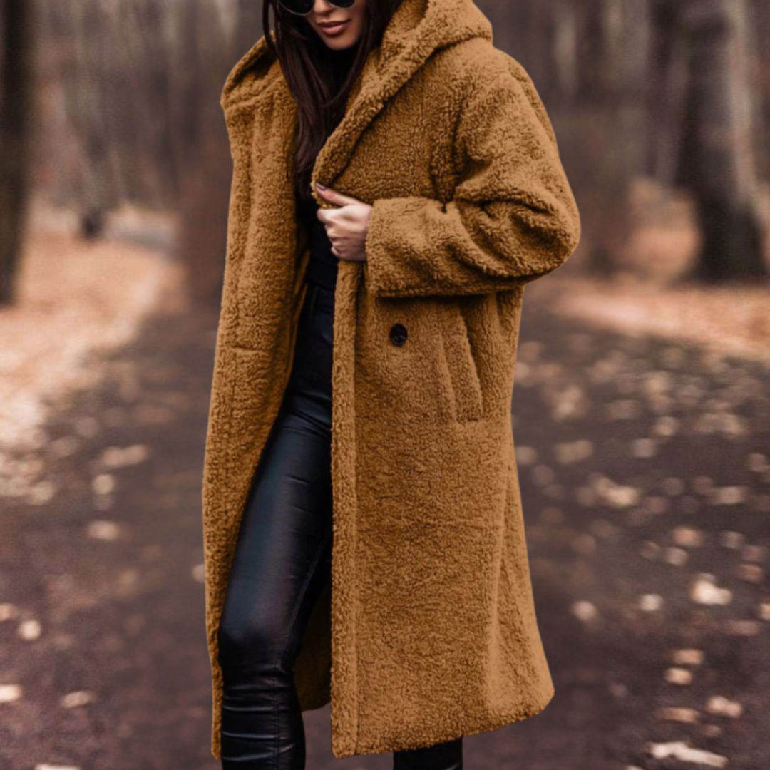 Agnes | Abrigo de Invierno con Capucha para Mujeres
