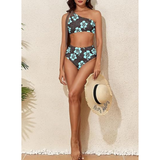 Marit | Bikini de Tiro Alto con Un Solo Hombro