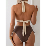 Femke | Bohemian High-Waisted Bikini