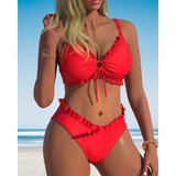 Evi | Bikini con Diseño de Olas