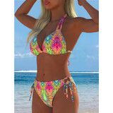 Pien | Neon Graphic Bikini