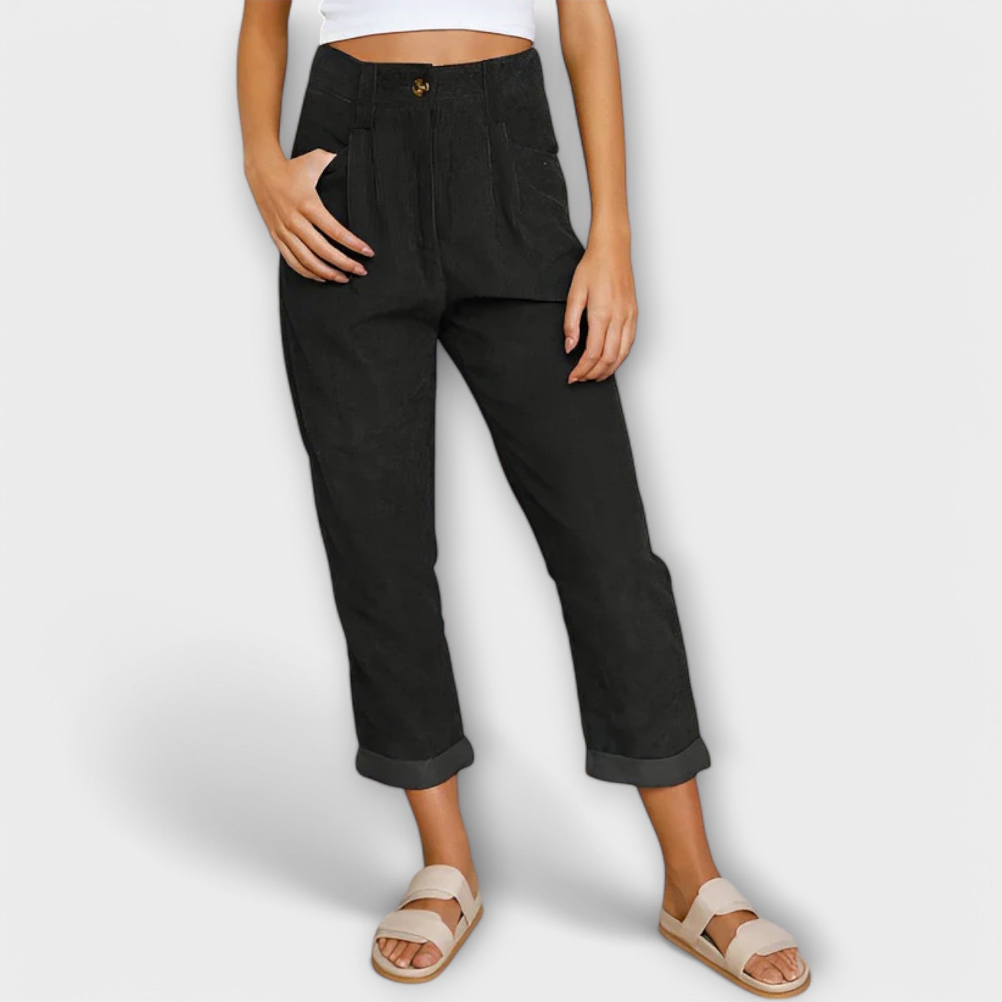 Jana - Pantalones de Velvet
